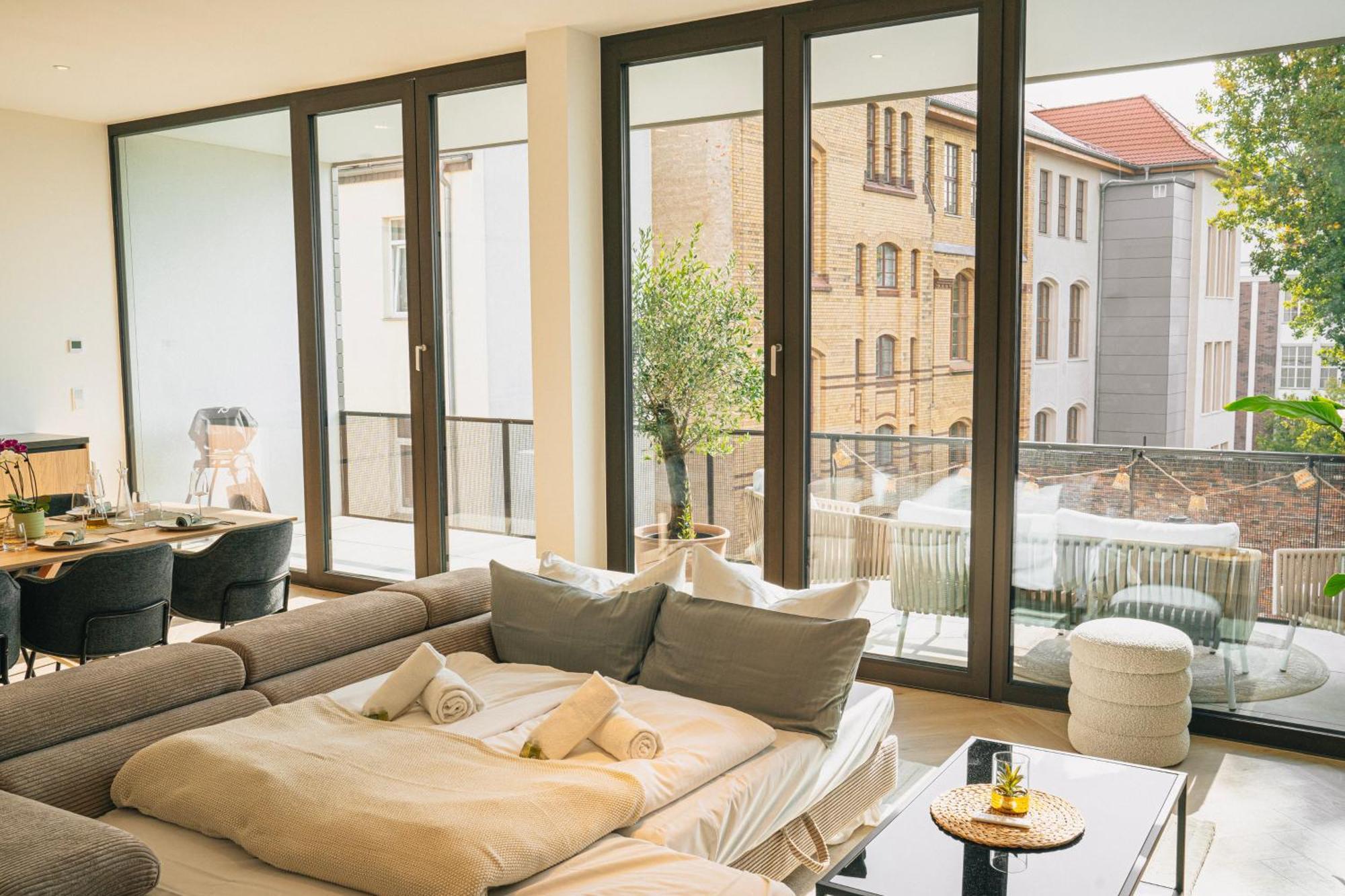Rr - Penthouse - Luxe 105 Qm - Central - Wifi Магдебург Екстериор снимка